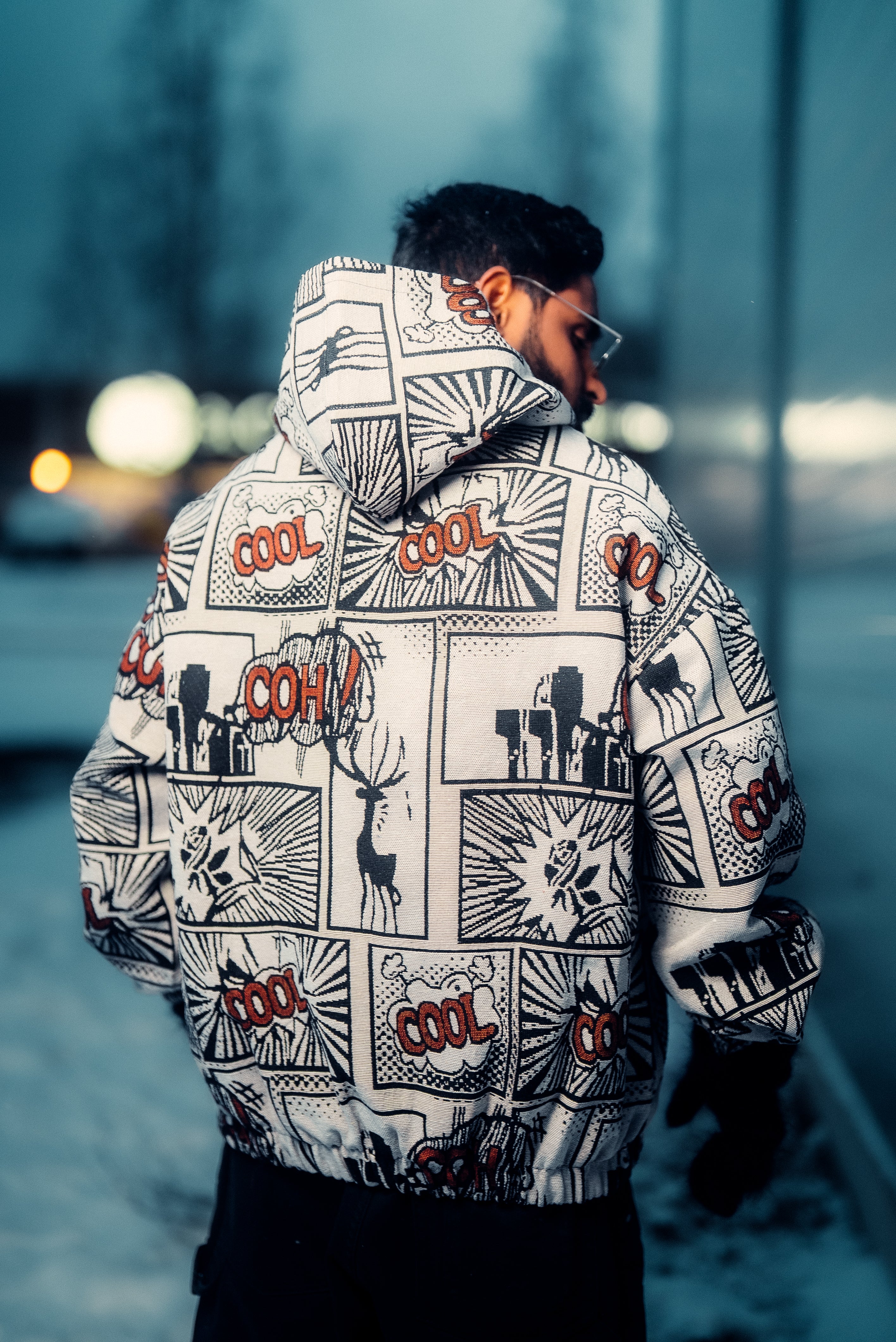 DRVN "INKC" JACQUARD HOODIE - Image 6