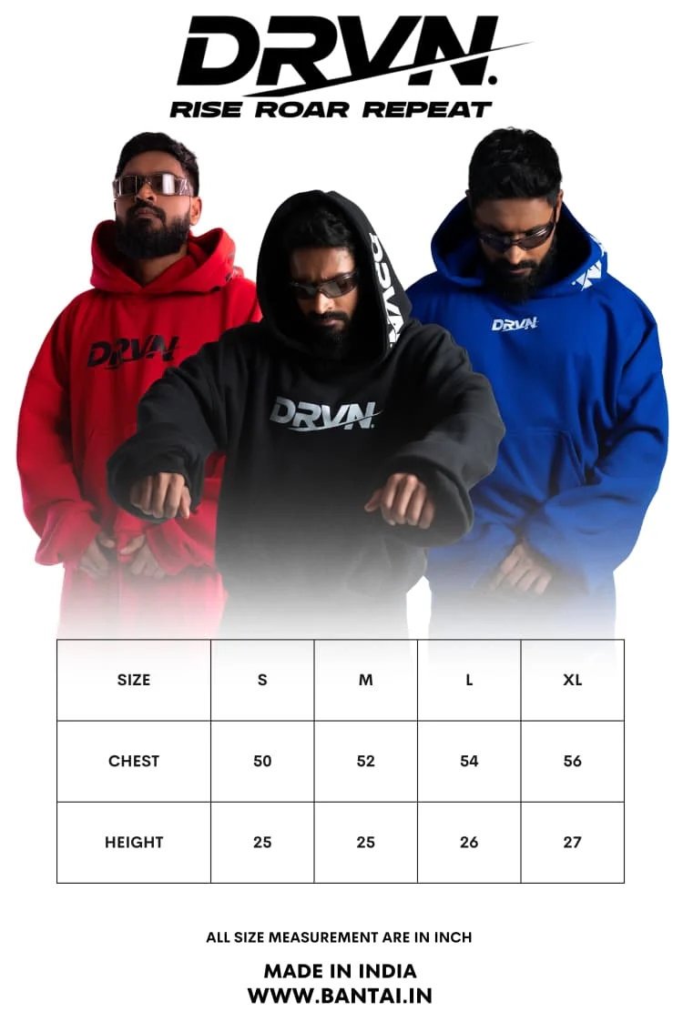 DRVN ECLIPSE BLACK HOODIE - Image 4