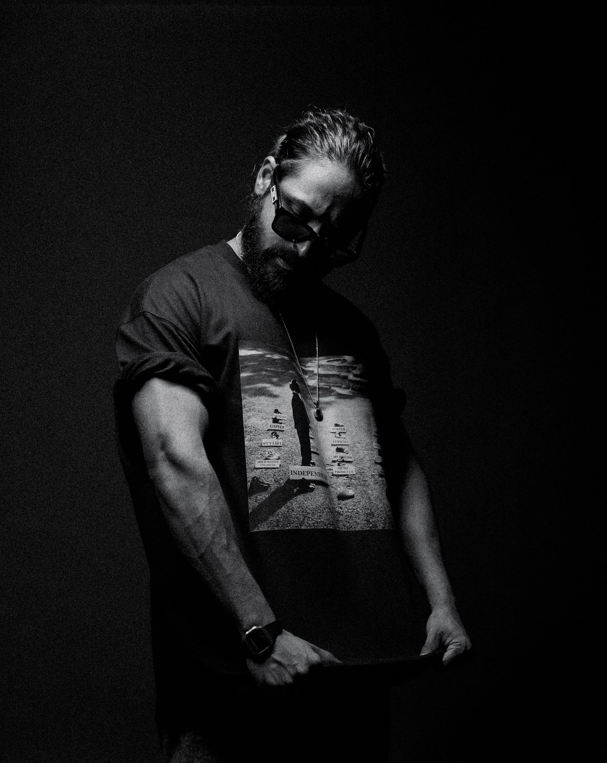 EB INDEPENDENT album cover BLACK T SHIRT - Image 4