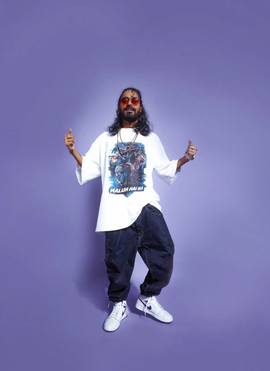 EB MALUM HAI NA GRAFFITI WHITE T-SHIRT - Image 5