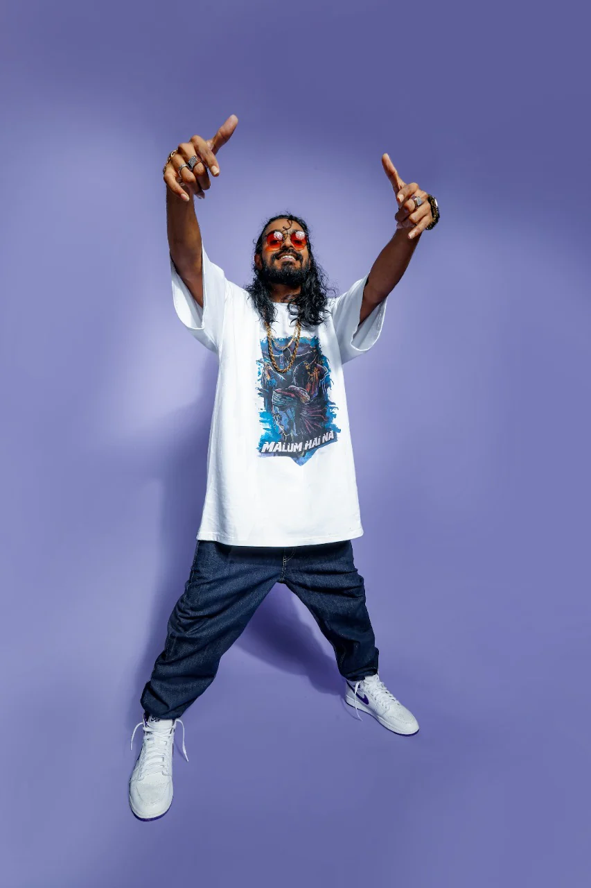 EB MALUM HAI NA GRAFFITI WHITE T-SHIRT - Image 7