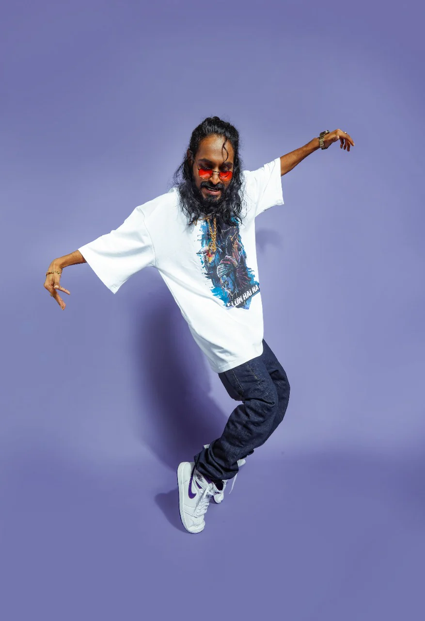 EB MALUM HAI NA GRAFFITI WHITE T-SHIRT - Image 8